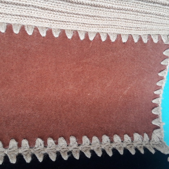 Vintage "Designers Studio Originals" Ladies Leather Patchwork Vest Size XL - Picture 5 of 7